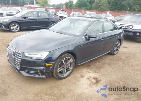 2017 Audi A4 2.0T Premium from USA, damaged, VIN WAUENAF45HN009232